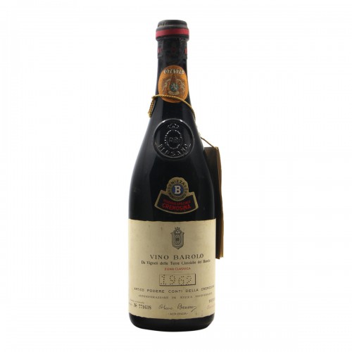 BAROLO RISERVA SPECIALE CREMOSINA 1962 BERSANO Grandi Bottiglie