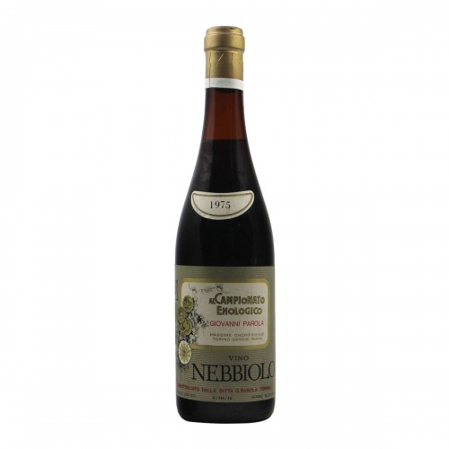 NEBBIOLO 1975 PAROLA Grandi Bottiglie