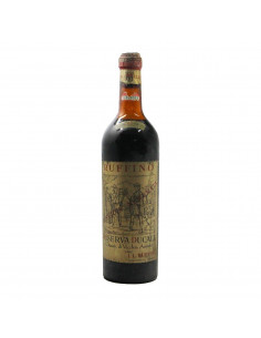 
                                                            CHIANTI RISERVA DUCALE 1955 RUFFINO Grandi Bottiglie
                            