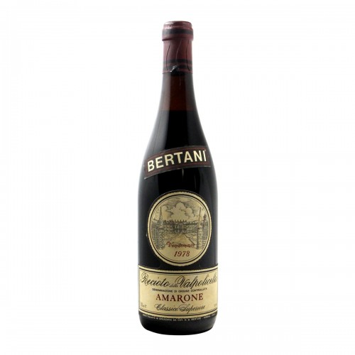 AMARONE DELLA VALPOLICELLA 1978 BERTANI GRANDI BOTTIGLIE