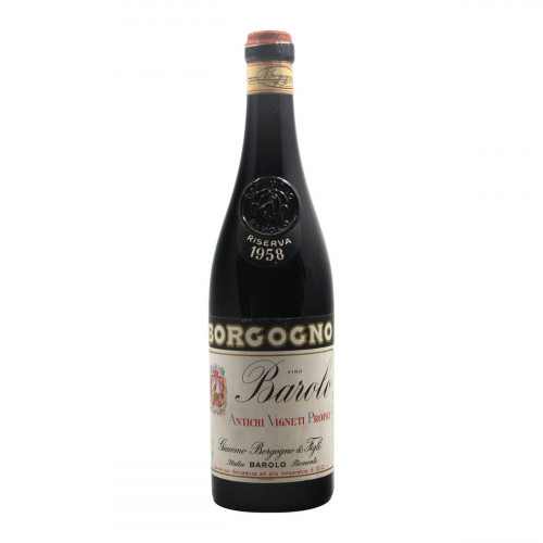 Borgogno Barolo Riserva 1958 Grandi Bottiglie