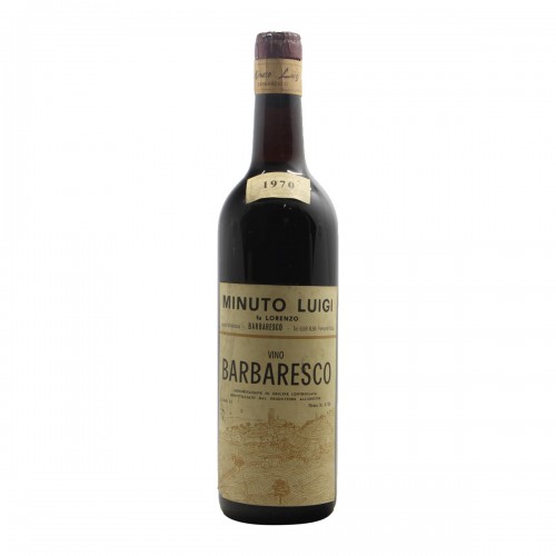 BARBARESCO 1970 MINUTO Grandi Bottiglie