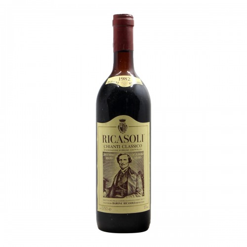 CHIANTI CLASSICO CASTELLO BROLIO 1982 BARONE RICASOLI Grandi Bottiglie