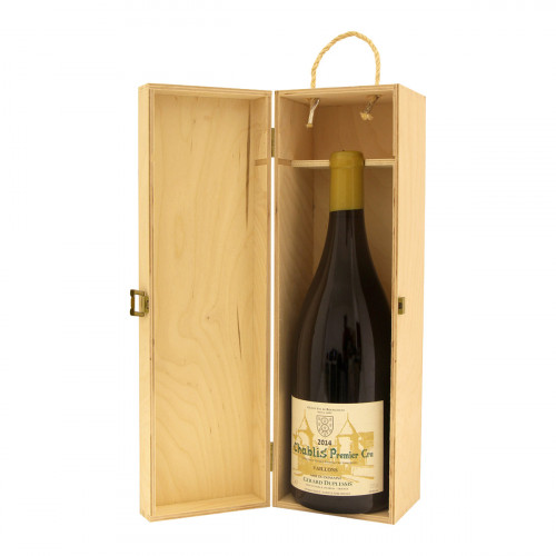 Personalized Wooden Wine Box Double Magnum