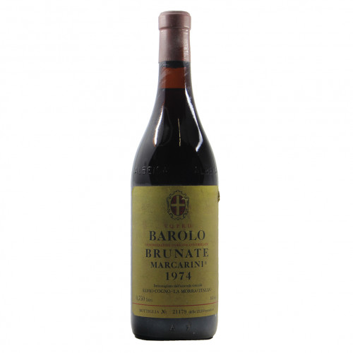 Marcarini Barolo Brunate 1974 Grandi Bottiglie