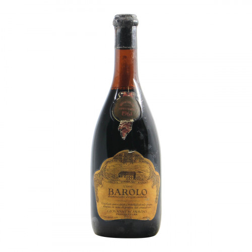 Scanavino Barolo Riserva Speciale 1961 Grandi Bottiglie