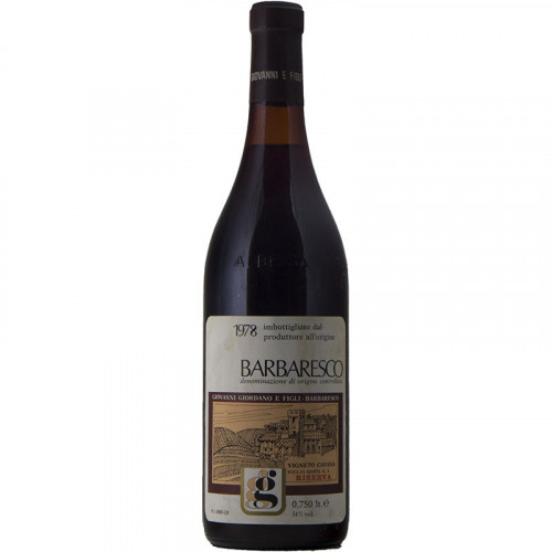 BARBARESCO RISERVA VIGNETO CAVANA...