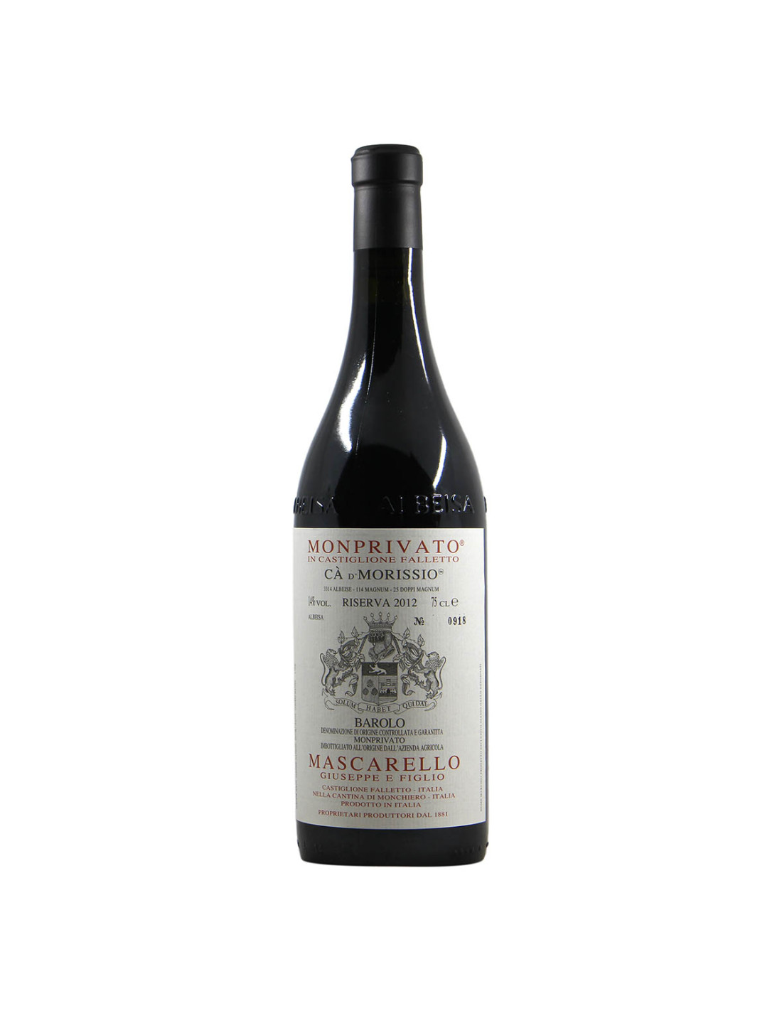 Giuseppe Mascarello Barolo Riserva Monprivato Ca d'Morissio 2013 ...