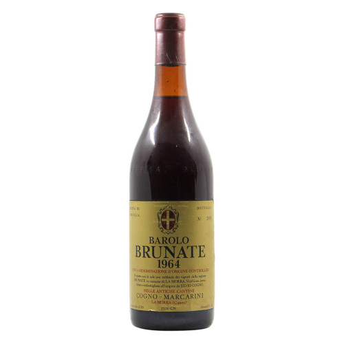 BAROLO BRUNATE 1964 Grandi Bottiglie