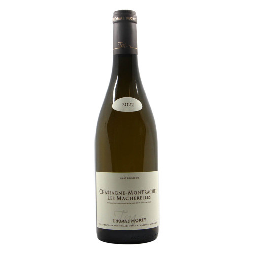 Thomas Morey Chassagne Montrachet 1er Cru Les Macherelles 2022 Grandi Bottiglie