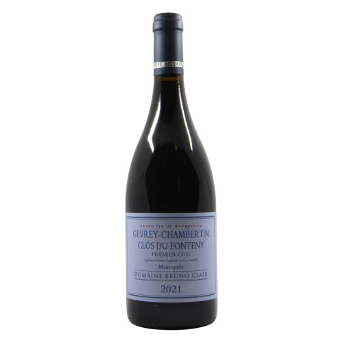 Domaine Bruno Clair Gevrey-Chambertin 1er Cru Clos du Fonteny 2021 Grandi Bottiglie