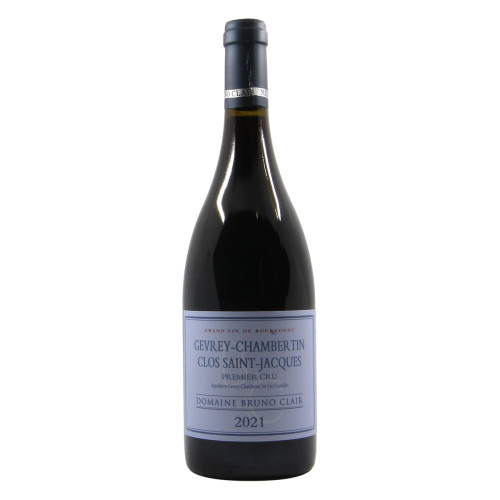 Domaine Bruno Clair Gevrey-Chambertin Clos Saint Jacques 1er Cru 2021 Grandi Bottiglie