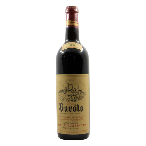 Fratelli Alessandria Barolo 1961