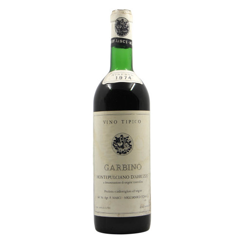 Masci Montepulciano d Abruzzo Riserva 1974