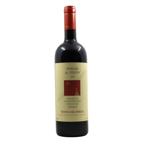 Col d Orcia Brunello di Montalcino Riserva Poggio al Vento 1998