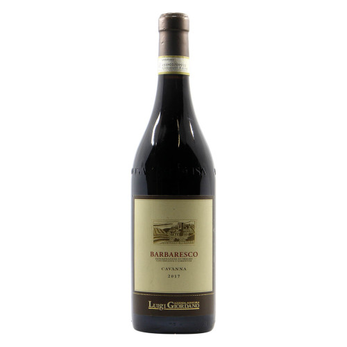 Luigi Giordano Barbaresco Cavanna 2017 Grandi Bottiglie