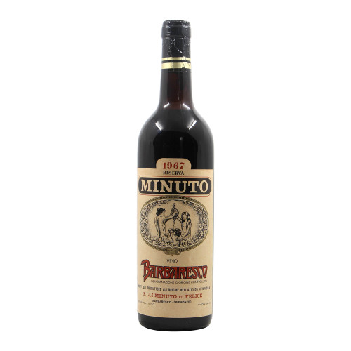 Minuto Barbaresco Roserva 1967