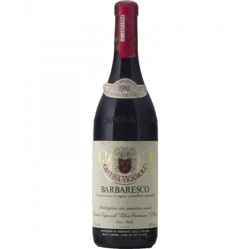 Barbaresco 1981 CANTINA VIGNAIOLI ELVIO PERTINACE GRANDI