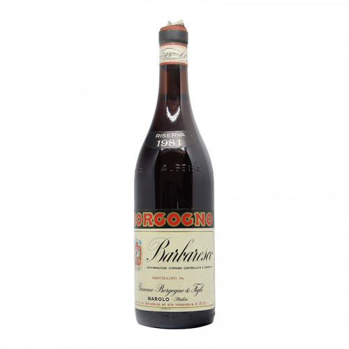 BARBARESCO RISERVA 1981 BORGOGNO GIACOMO