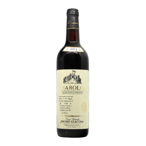 Barolo Collina Rionda 1974 BRUNO GIACOSA