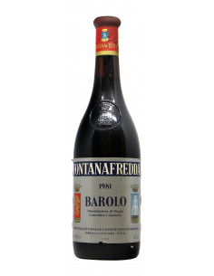 BAROLO 1981 FONTANAFREDDA Grandi Bottiglie