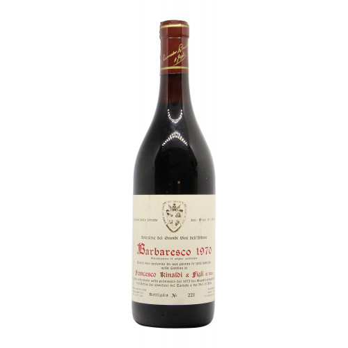 Barbaresco 1970 RINALDI FRANCESCO