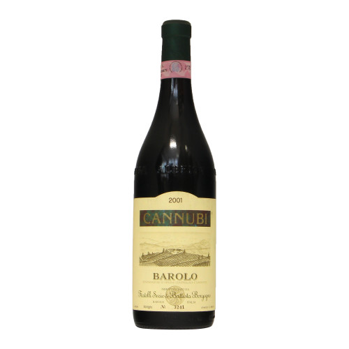 BAROLO CANNUBI 2001 BATTISTA BORGOGNO